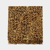 Alecia Scarf - Isabel Marant - Wool - Brown