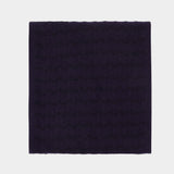 Big Wavy Scarf - OFFICINE GENERALE - Wool - Black