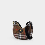 Ll Horseshoe S21 Shoulder Bag - Burberry - Nylon - Brown