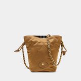 Ls Horseshoe Mini Purse - Burberry - Synthetic - Brown