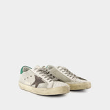 Super Star Sneakers - Golden Goose Deluxe Brand - Leather - Silver