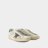 Super Star Sneakers - Golden Goose Deluxe Brand - Leather - Silver