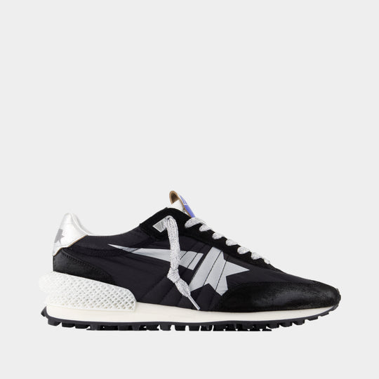Running Marathon Sneakers - Golden Goose Deluxe Brand - Leather - Black