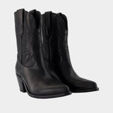 70 Wish Star Low Boots - Golden Goose Deluxe Brand - Leather - Black