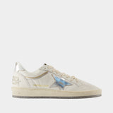 Ball Star Sneakers - Golden Goose Deluxe Brand - Leather - White