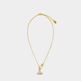 Lucrece Pendant西太后金色银质吊坠项链