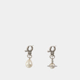 Boucles D'oreilles Claude - Vivienne Westwood - Brass - Silvered