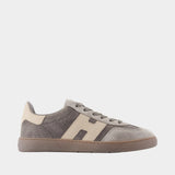 Cool Allacciato H Sneakers - Hogan - Leather - Grey