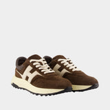Hyperlight Allacciato H trainers – Hogan – Leather – Khaki