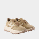 H669 Allacciato H Sneakers - Hogan - Leather - Beige