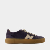 H705 Allacciato H Sneakers - Hogan - Leather - Blue