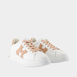 Rebel Sneakers - Hogan - Leather - White