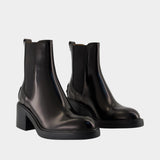Stivaletto Ankle Boots - Tod's - Leather - Black