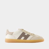 Cool Sneakers - Hogan - Leather - Beige