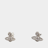 Coretta Earrings - Vivienne Westwood - Metal - Silver