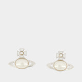 Boucles D'oreilles Gaby - Vivienne Westwood - Metal - White