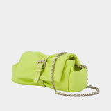 Hazel Treasure Clutch - Vivienne Westwood - Leather - Green