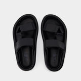 Sandals 黑色合成材料凉鞋拖鞋