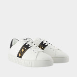 Meduse and Stud Free Bio Sneakers - Versace - Synthetic - White