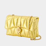 Kleio Mini Crossbody - Versace - Leather - Gold