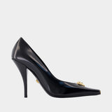 T.105 Pumps - Versace - Leather - Black