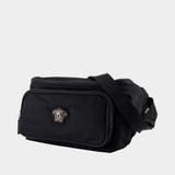 Belt Bag - Versace - Nylon - Black