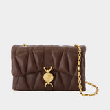 Kleio Mini Bag Kleio Lamb Leather Crossbody - Versace - Calfskin - Brown