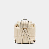 Backpack - Versace - Leather - White