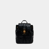 Backpack - Versace - Leather - Black