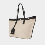 Atene Shopper Bag - Dolce&Gabbana - Canvas - White