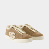 Portofino Light sneakers - Dolce&Gabbana - Leather - Beige