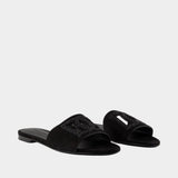 Gruppo 40 Sandals - Dolce&Gabbana - Leather - Black