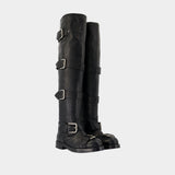 Stivale Boots - Dolce&Gabbana - Leather - Black
