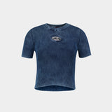 M-Anchor-A-Ss T-Shirt - DIESEL - Cotton - Blue