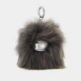 Monster Charm - DIESEL - Faux Fur - Grey