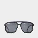 Vantos Sunglasses - Moncler - Acetate - Black