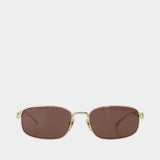 Gg2155s Sunglasses - Gucci - Metal - Gold