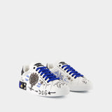 Sneakers - Dolce&Gabbana - Leather - White