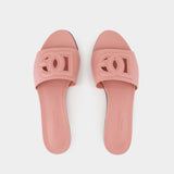 Sandals - Dolce&Gabbana - Leather - Pink