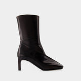 Jil Sander 吉尔桑达 Ankle Boots 皮质踝靴