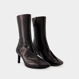 Jil Sander 吉尔桑达 Ankle Boots 皮质踝靴
