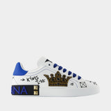 Bassa Sneakers - Dolce&Gabbana - Leather - Multicolor