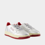 Medalist Sneakers - Autry - Leather - Silver