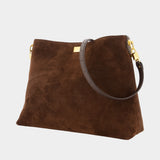 Vittoria Shoulder Bag - Dolce&Gabbana; - Leather - Brown