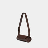 Cannolo Small Shoulder Bag - Jil Sander - Leather - Brown