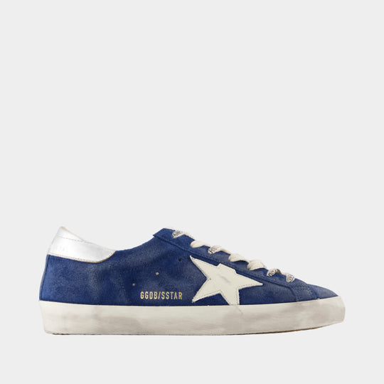Super Star Sneakers - Golden Goose Deluxe Brand - Leather - Blue