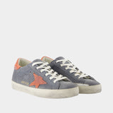 Super Star Sneakers - Golden Goose Deluxe Brand - Leather - Blue