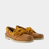 Boat Loafers - Golden Goose Deluxe Brand - Leather - Brown