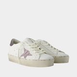 Hi Star Sneakers - Golden Goose Deluxe Brand - Leather - White