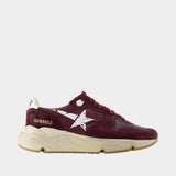 Running Sneakers - Golden Goose Deluxe Brand - Synthetic - Burgundy